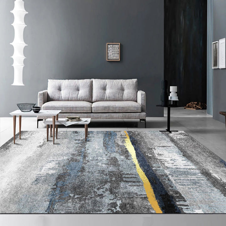 BowLift | Western Living Room Rug Multicolored Polypropylene Rug Non-Slip Back Washable Indoor Rug