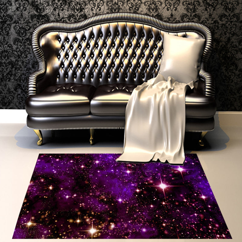 BowLift | Casual Living Room Wallpaper Multicolor Area Print Rug Polypropylene Non-Slip Back Indoor Rug