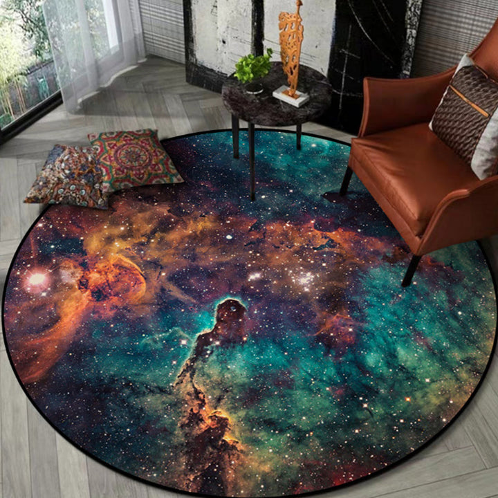 BowLift | Modern Living Room Rug Multicolored Area Pattern Area Rug Pet-Friendly Easy Care Indoor Rug