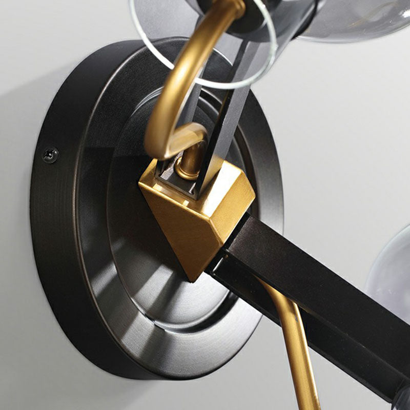 BowLift | Conical Veranda Wall-Mounted Lighting Glass 1-Light Post-Modern Wall Mount Fixture