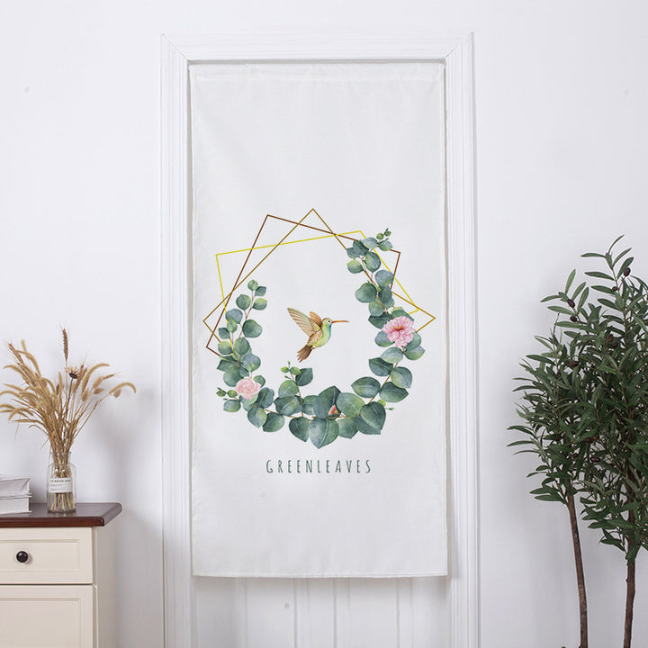 Decorative Watercolor Plant Wall Tapestry