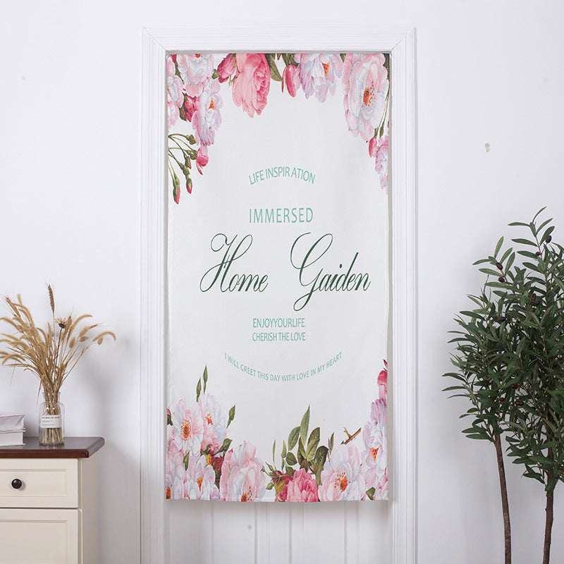 Decorative Watercolor Plant Wall Tapestry