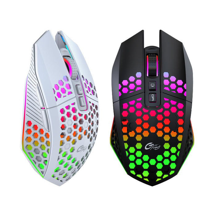 Gaming mouse with customizable RGB lighting and ergonomic design Bowlift