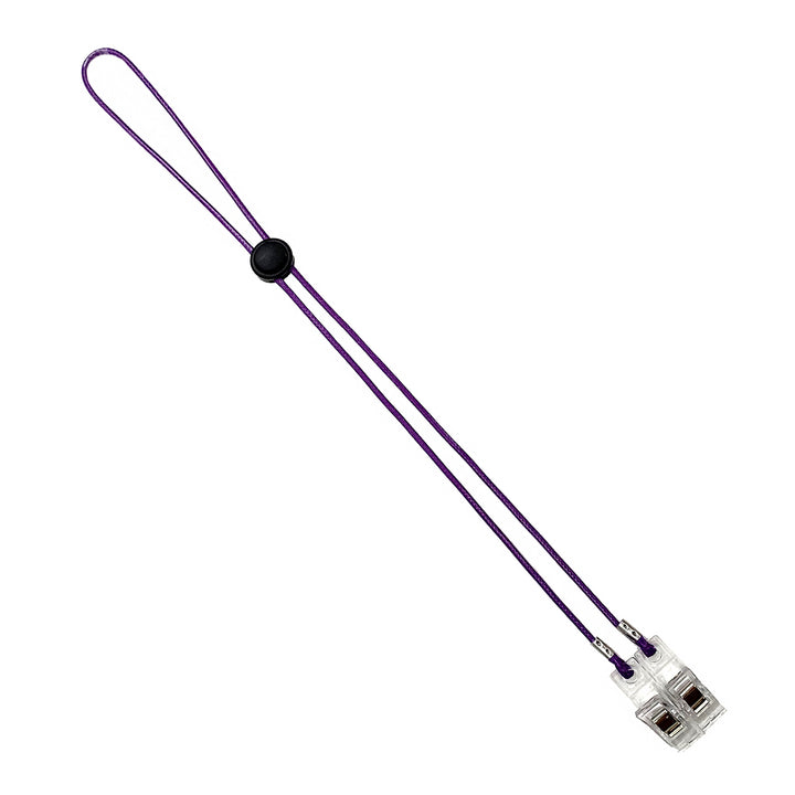 Adjustable Eyewear Retainer with Locking Clips Bowlift