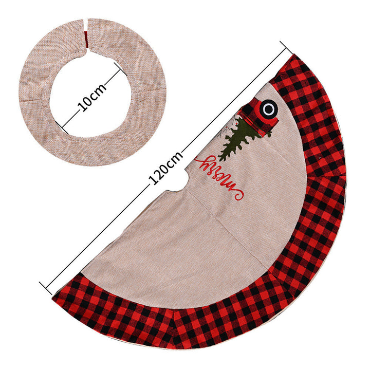 BowLift | Plaid Christmas Tree Skirt