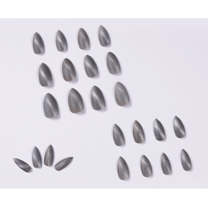 Elegant Stiletto Nails with Matte Finish Bowlift