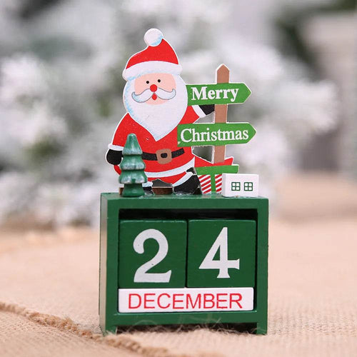BowLift | Christmas wooden calendar decorations