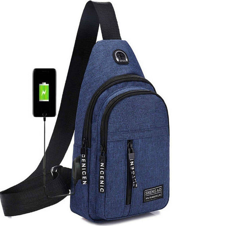 Lightweight Nylon Sling Backpack