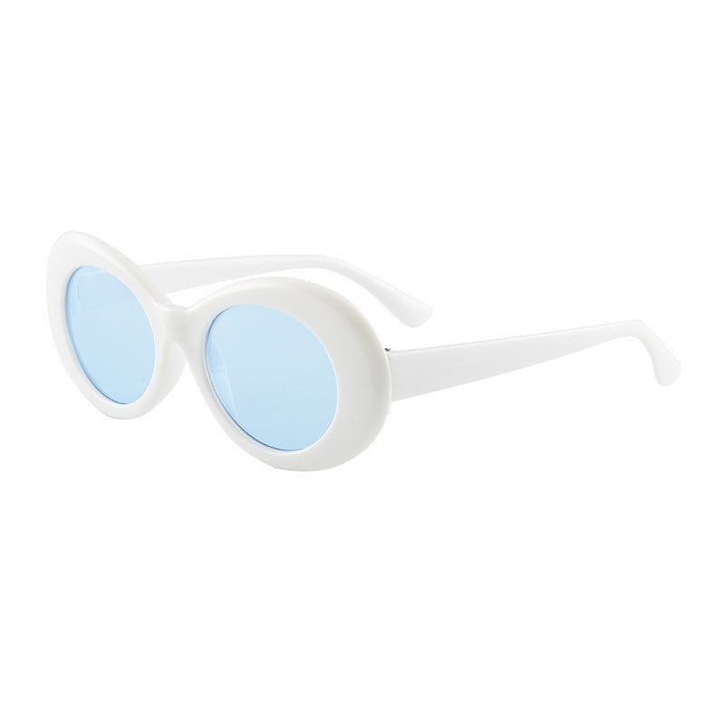 Fashionable Circle Frame Sunglasses Bowlift