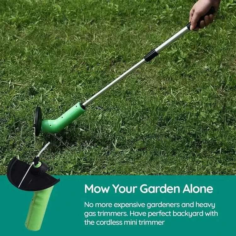BowLift | GardenPro - Cordless Mini Lawn Trimmer