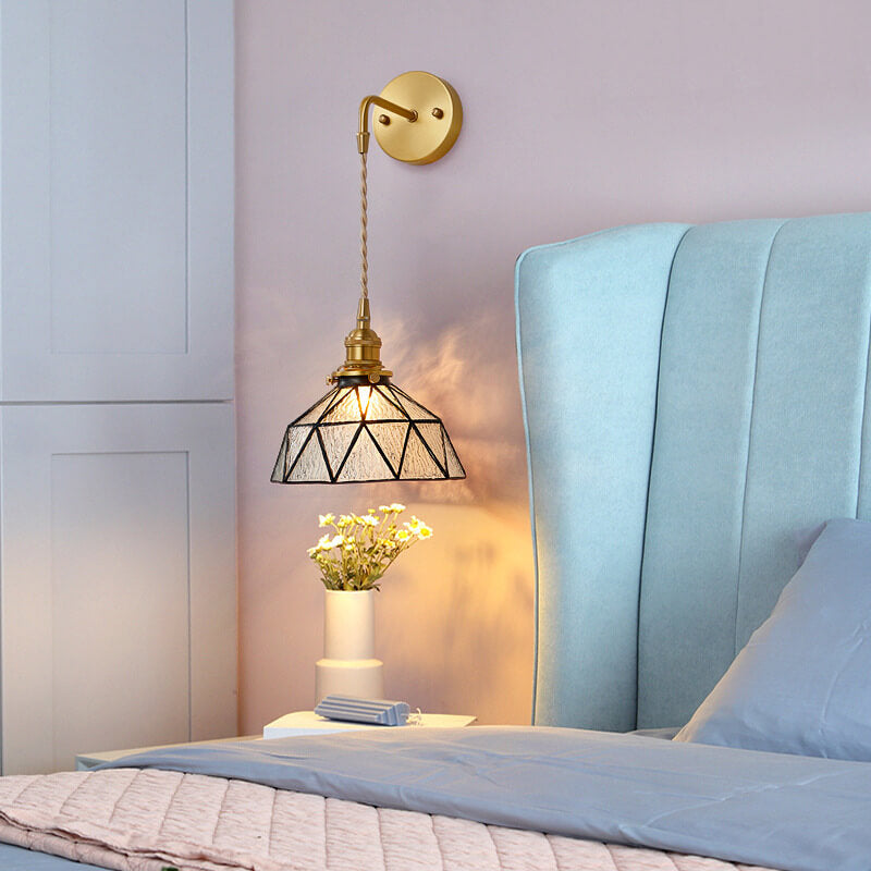 BowLift | Stylish Aquarius Wall Lamp with Water Ripple Glass – Modern and Soothing