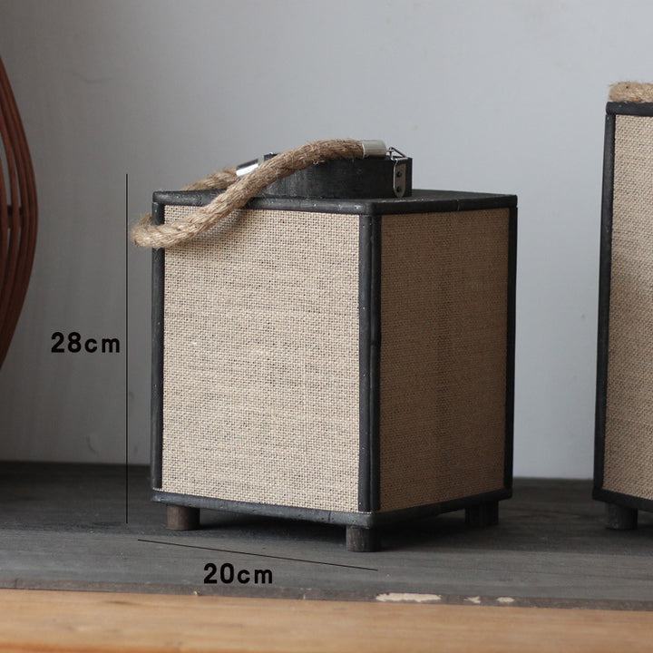 Modern storage basket made of fabric Bowlift