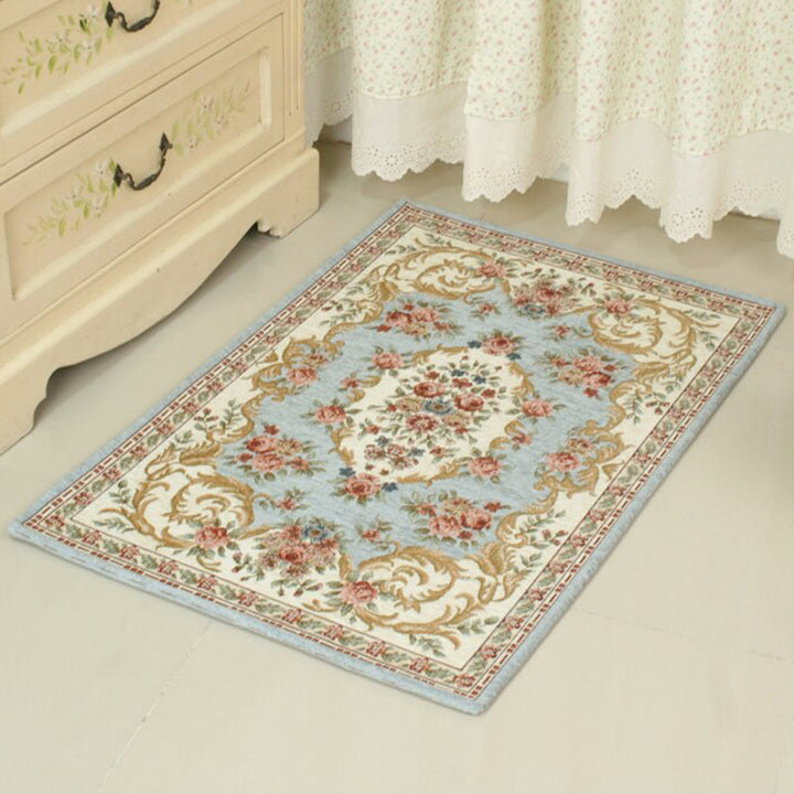 BowLift | Chic Living Room Rug Multicolored Polypropylene Area Rug Non-Slip Back Easy-Care Indoor Rug