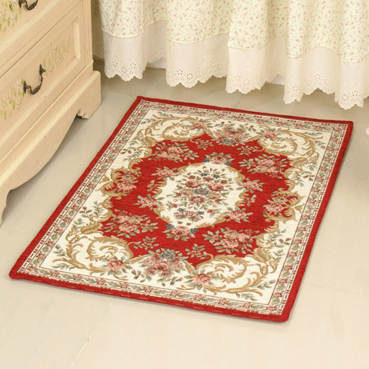 BowLift | Chic Living Room Rug Multicolored Polypropylene Area Rug Non-Slip Back Easy-Care Indoor Rug
