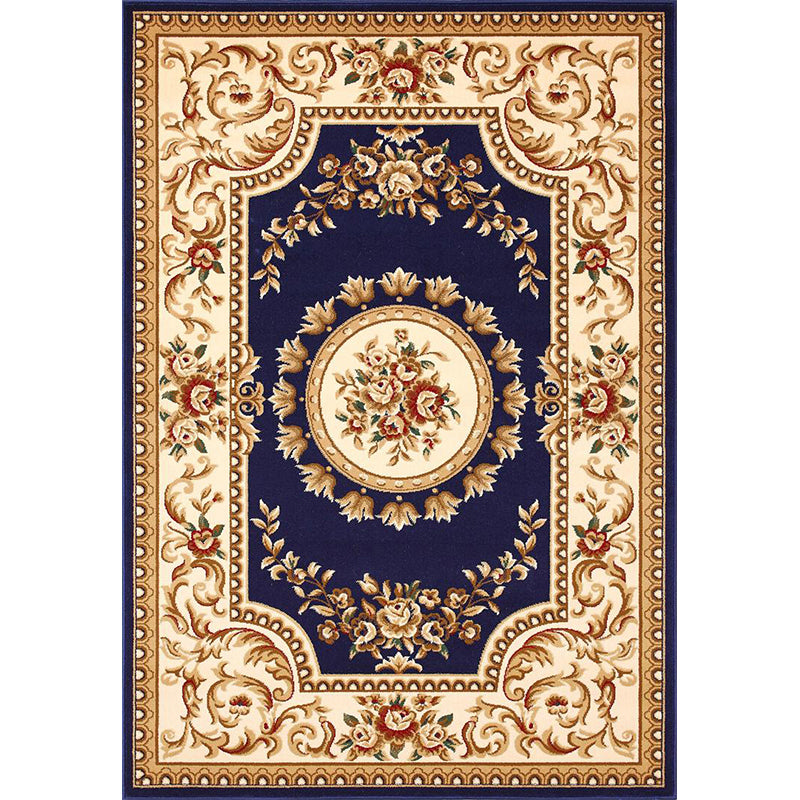BowLift | Olden Floral Printed Carpet Multicolored Synthetic Area Rug Pet Friendly Easy Care Indoor Cover for Living Room
