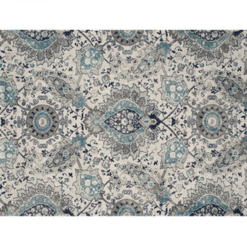 Lässiger Shabby Chic Teppich Bunt Geometrisches Muster Teppich Rutschfeste Rückseite Fleckenresistenter Teppich für den Raum | Bowlift