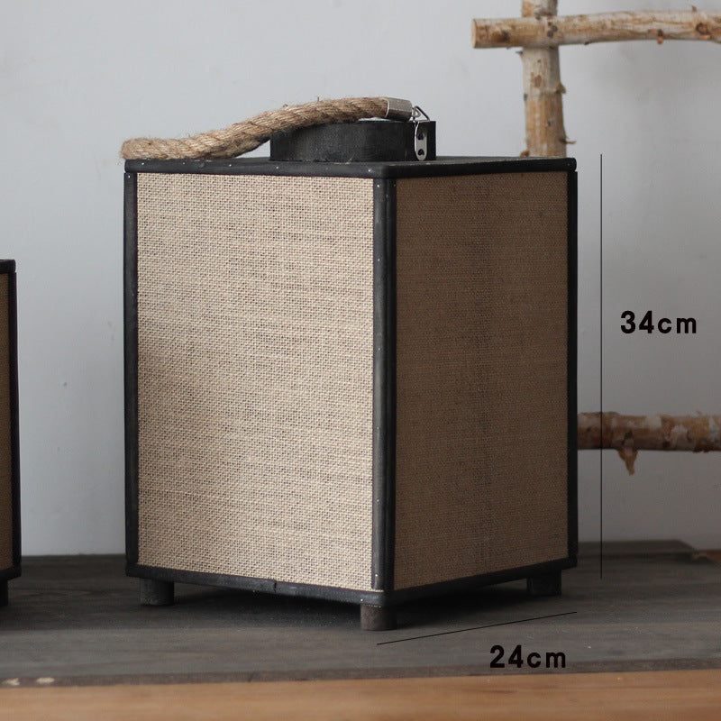Modern storage basket made of fabric Bowlift