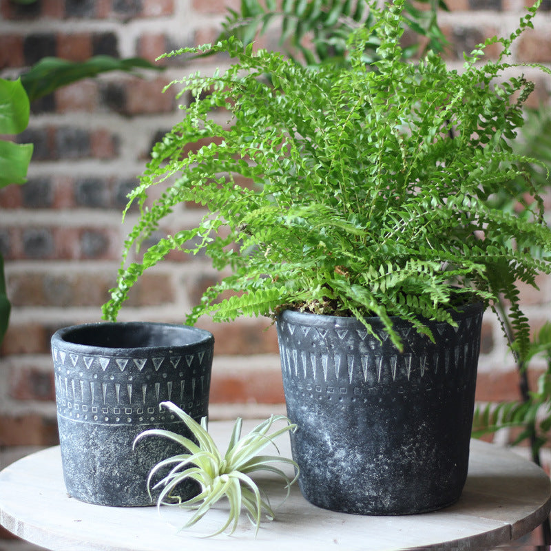Elegant decorative pot made of high-quality concrete Bowlift
