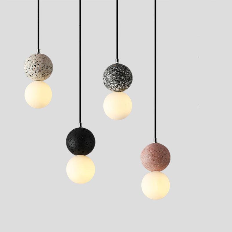 BowLift | Aurora Glow - Luxe LED Pendant Light in Black/White