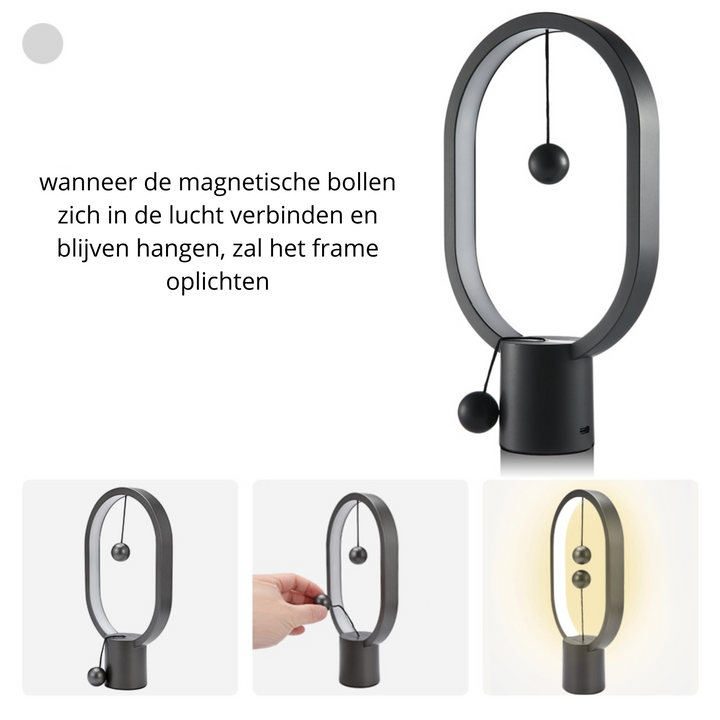 GlowSphere Table Lamp - Atmospheric Lighting for Home Bowlift