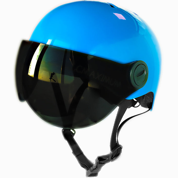 Protective Helmet with Visor Bowlift