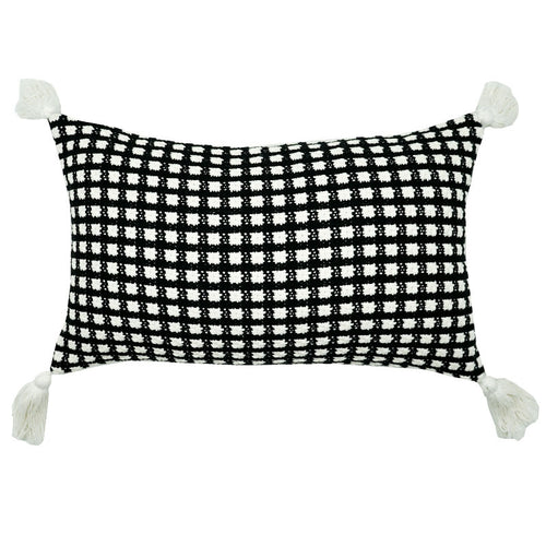 Classic Checkered Decorative Pillow