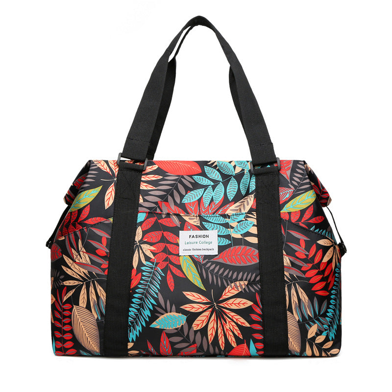 Floral Printed Weekender Bag Bowlift