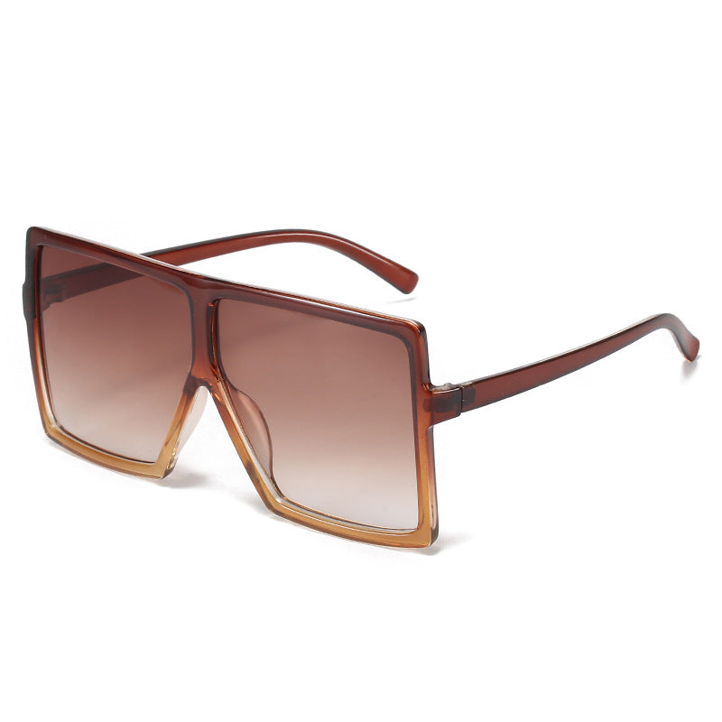Oversized Geometric Shield Sunglasses Bowlift 1787812195