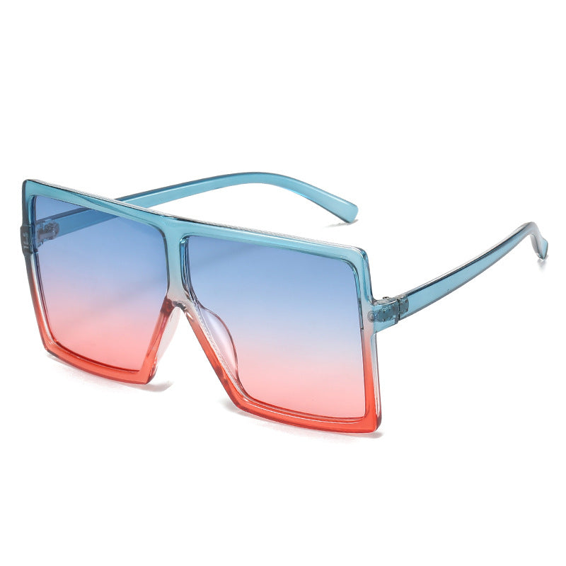 Oversized Geometric Shield Sunglasses Bowlift 1787812195