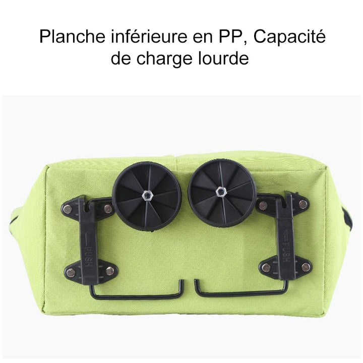 BowLift | Foldable shopping bag with wheels