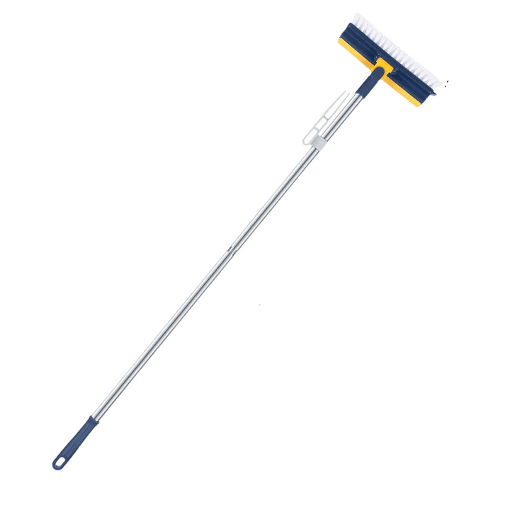 BowLift | Glazora DuoBrush Cleaning Brush | 2-in-1 for Floors & Windows | With Swivel Head & Telescopic Handle | Effortless Cleanliness