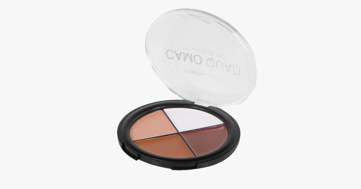 BowLift | Camo Quad Concealer Palettes for perfect coverage - Compact and practical with 4 shades in one palette