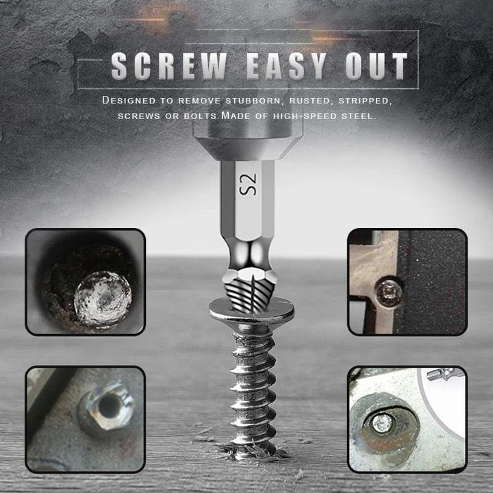 BowLift | Screw extractor (4 pcs./5 pcs./6 pcs.)