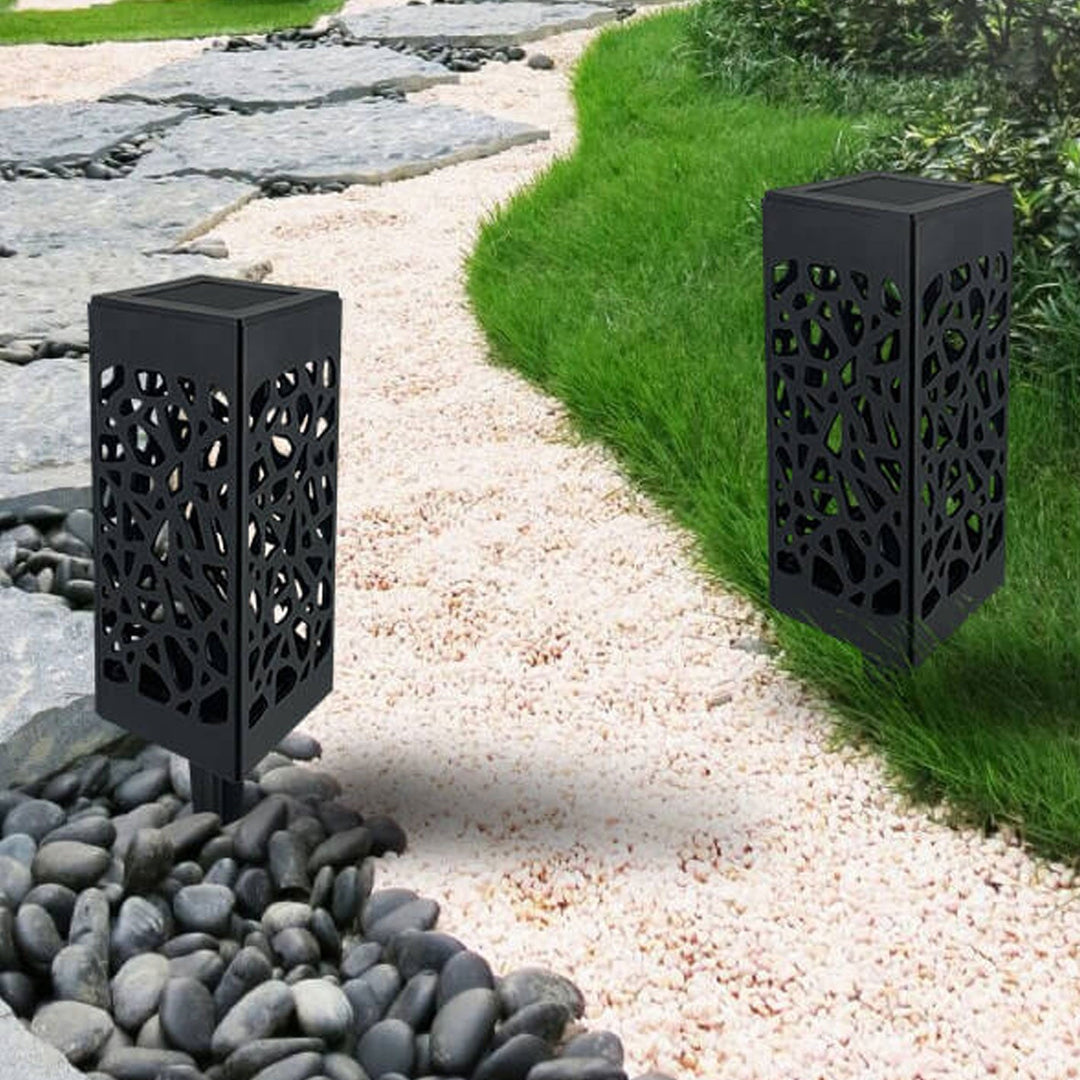 Creative Hollow Square Column LED Outdoor Lawn Ground Insert Landscape Light | Bowlift