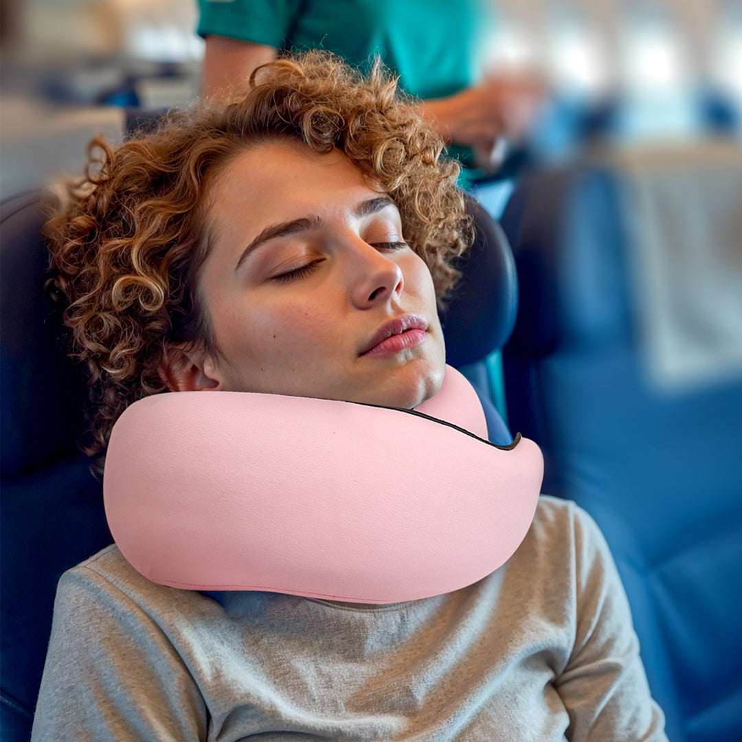 Compact Travel Neck Pillow – Lightweight Neck Support for Long Trips Bowlift