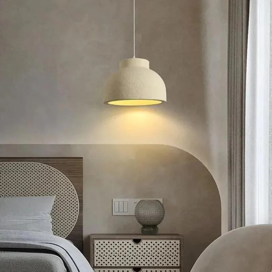 BowLift | Minimalist Scandinavian Pendant Light made of Polystyrene