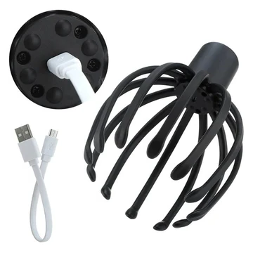 BowLift | Electric Octopus Head Massager - Relaxing Scalp & Stress Relief Device