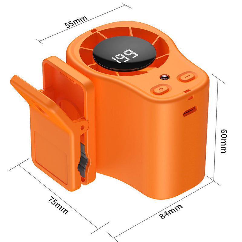 Mini fan with ventilation clip for car and desk | Bowlift