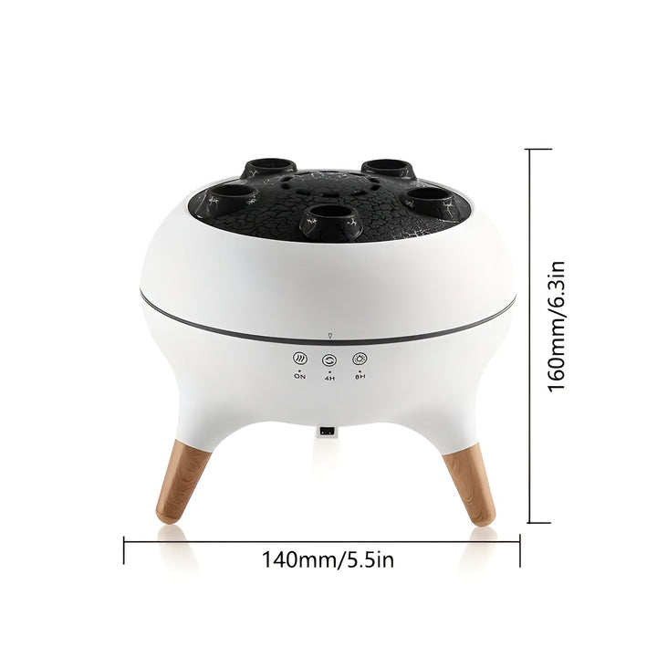 Aroma diffuser in jellyfish shape – color change & remote control | humidifier for home & office | Bowlift