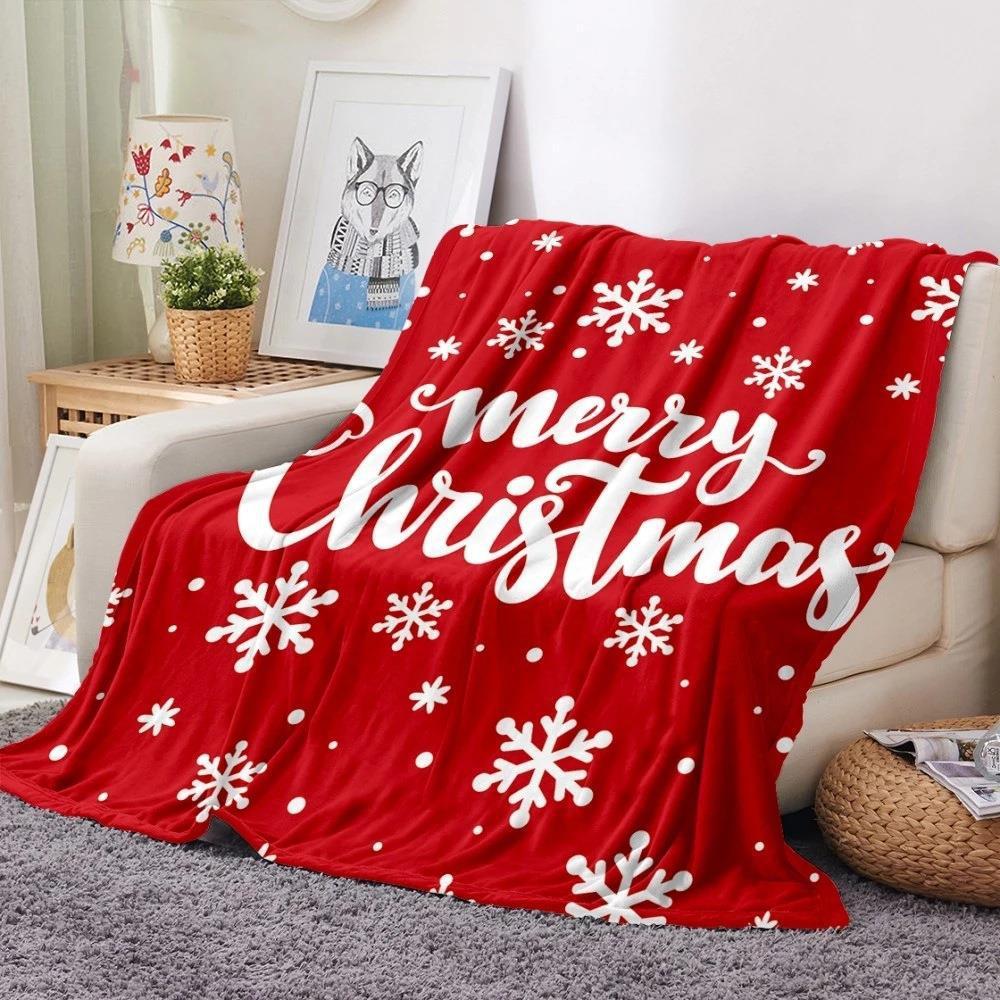 BowLift | Christmas Printing Flannel Blanket