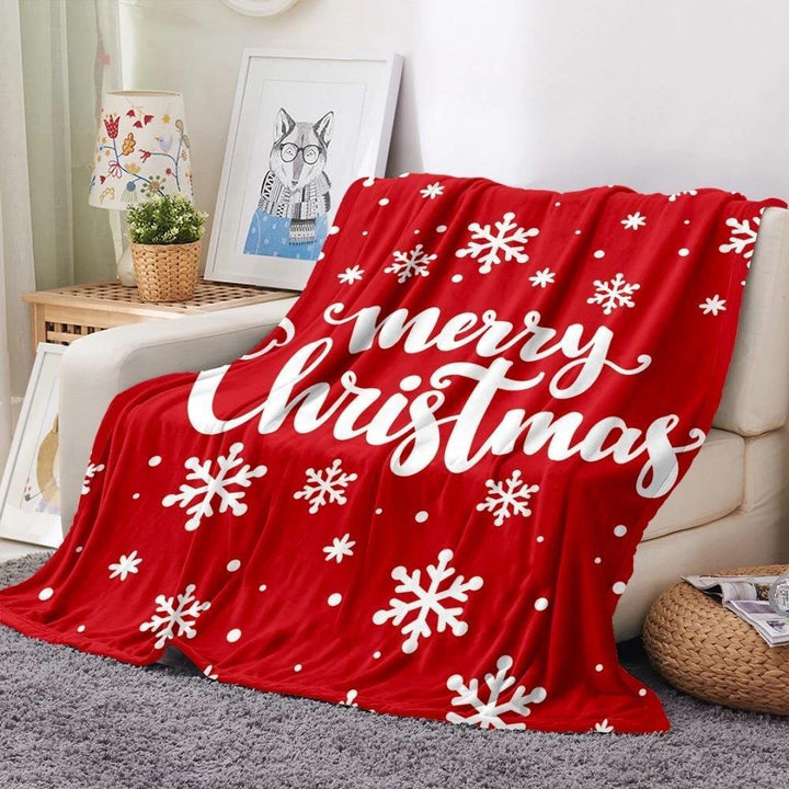BowLift | Christmas Printing Flannel Blanket