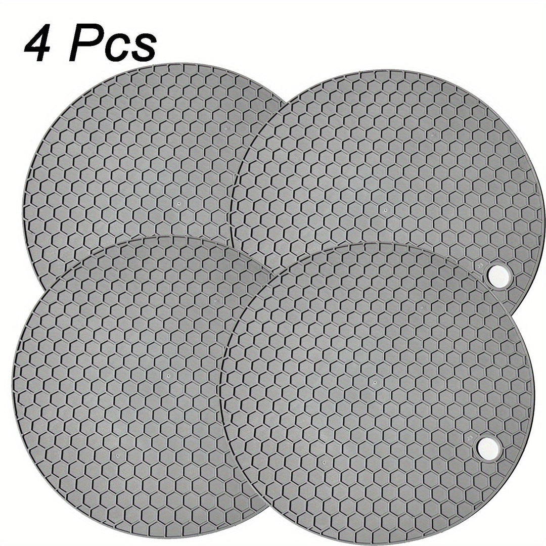 BowLift | Silicone Heat Resistant Trivet Mat Round