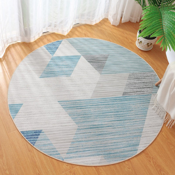 Cute Bedroom Rug Multicolored Cartoon Printed Carpet Synthetic Non-Slip Back Washable Indoor Rug | Bowlift
