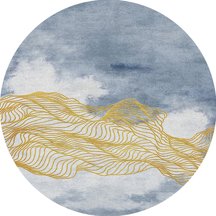 Modern Decorative Rug Multicolored Abstract Patterned Rug Non-Slip Back Pet-Friendly Rug | Bowlift