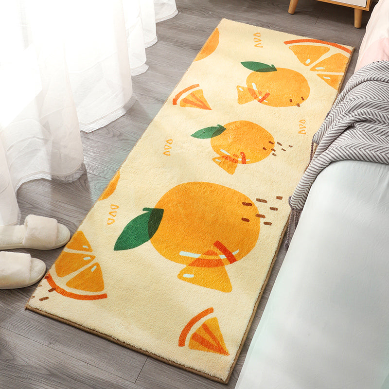 BowLift | Beautiful Children's Room Rug Multi-colored Cartoon Printed Area Rug Lambswool Non-slip Machine Washable Rug