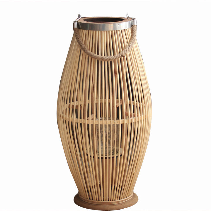 Stylish lantern made of woven material Bowlift