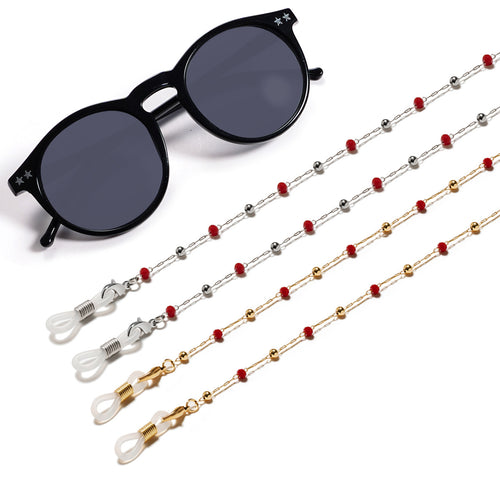 Stylish Beaded Eyewear Chain Bowlift