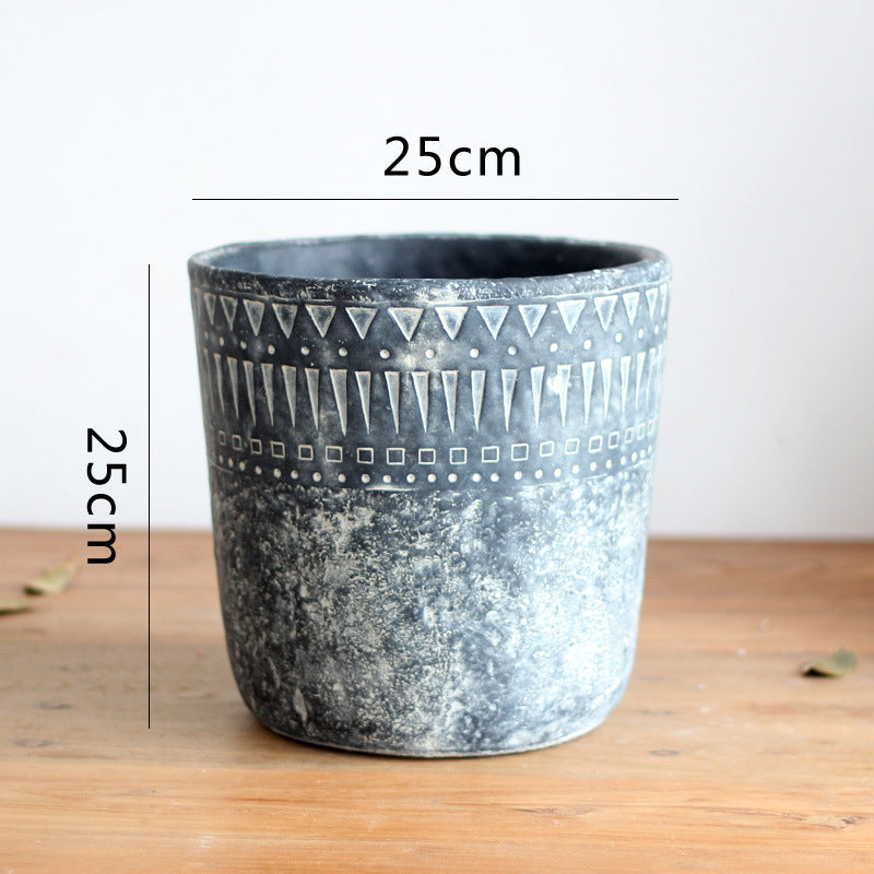 Elegant decorative pot made of high-quality concrete Bowlift