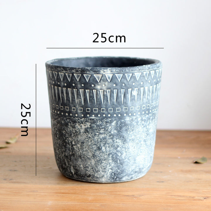 Elegant decorative pot made of high-quality concrete Bowlift