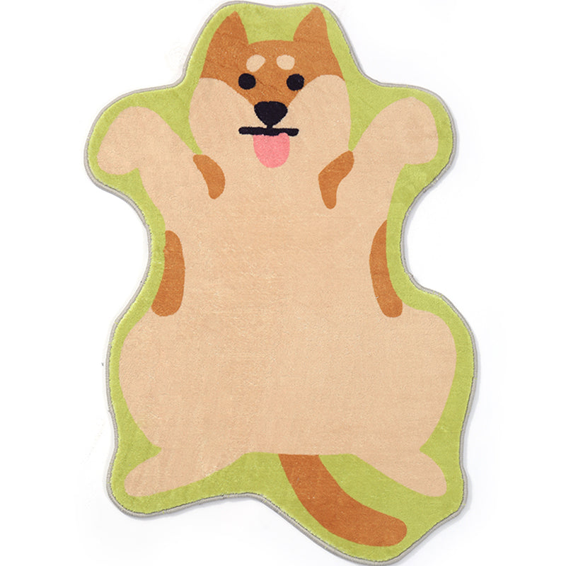 BowLift | Irregular Shape Pet Carpet Multicolored Unique Indoor Carpet Superfiber Non-Slip Backing Pet-Friendly Carpet for Room